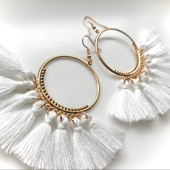 “Arriba!” Boho Fringe Tassel Party Club Earrings - Picture 3 of 16